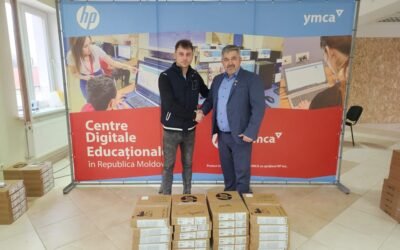 YmcaMoldova ne-a oferit o donație de 20 de laptopuri!