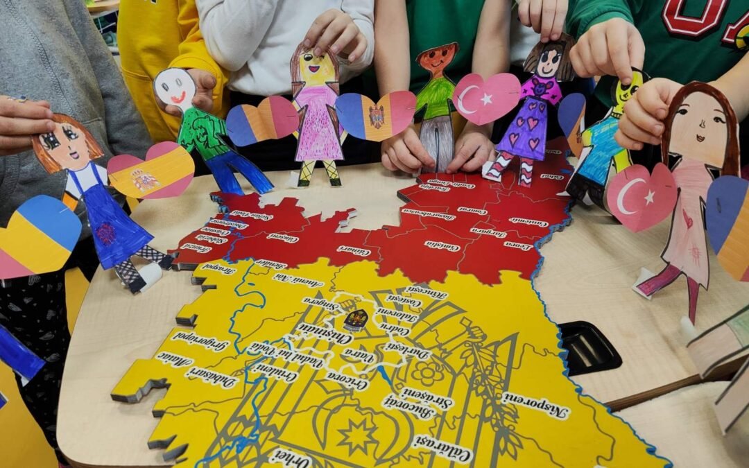 Proiectul eTwinning „2D 2: Dream, Design, Play and Paint”